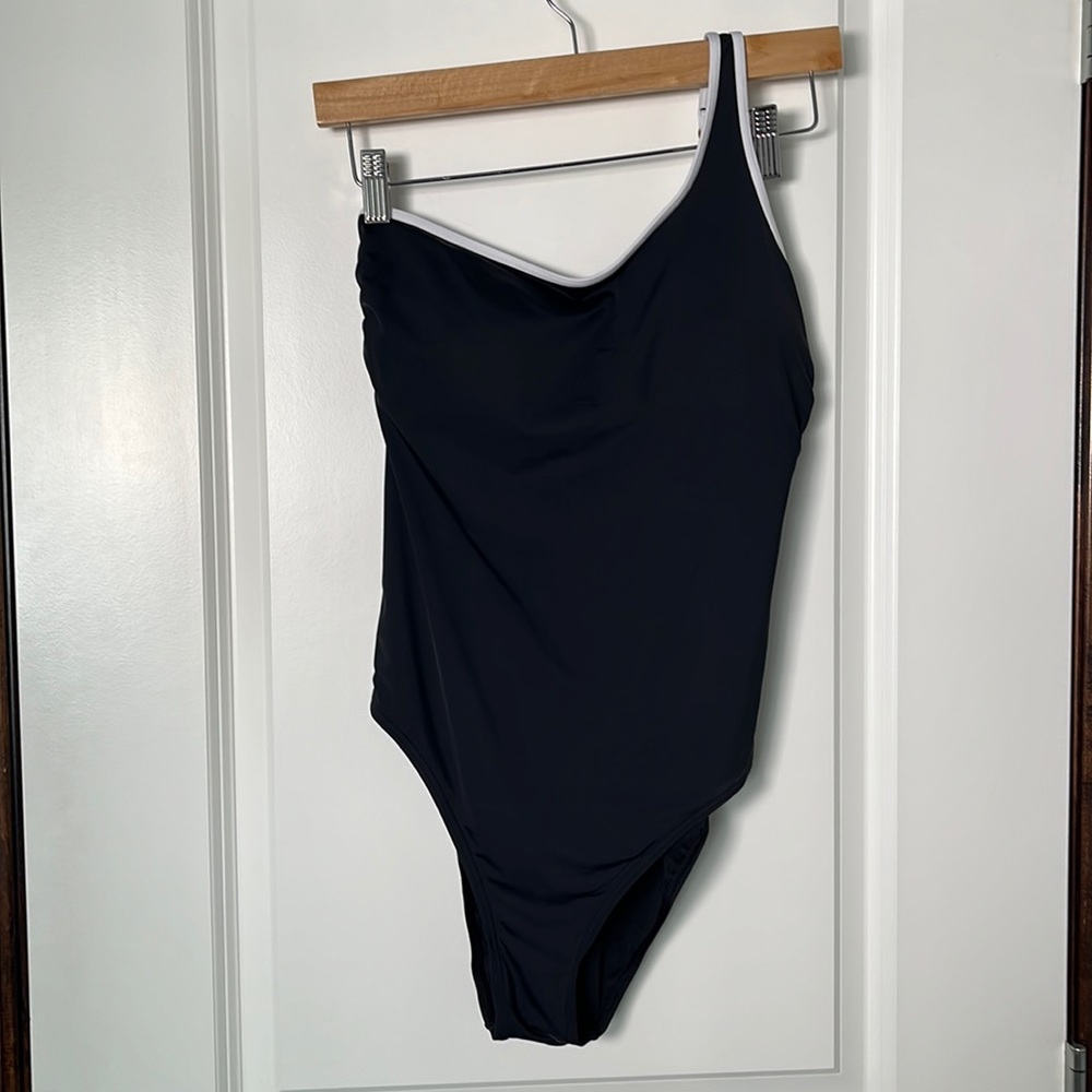 Aquarose One Shoulder Bathing Suit